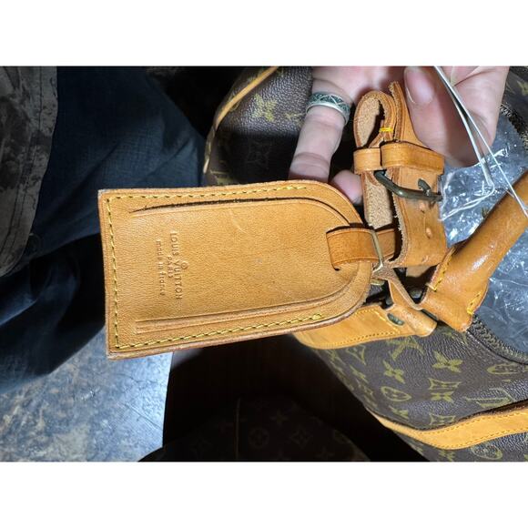 Louis Vuitton Boston Bag M41428 Keepall 45 Brown 941SA FREE COA - Picture 5 of 8